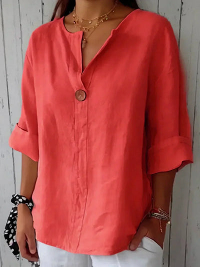 Blusa Casual de Pico Mary