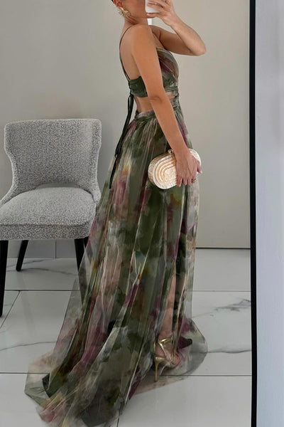 Chloé | Vestido maxi con estampado floral