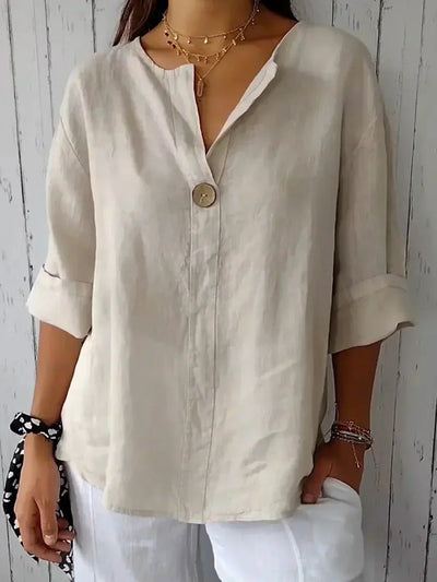 Blusa Casual de Pico Mary