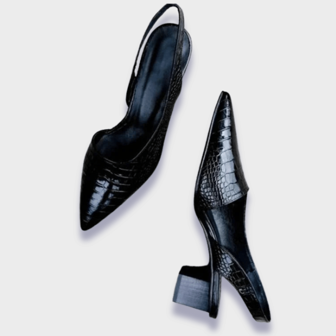 Heidi | Zapatos ortopédicos de piel sintética premium