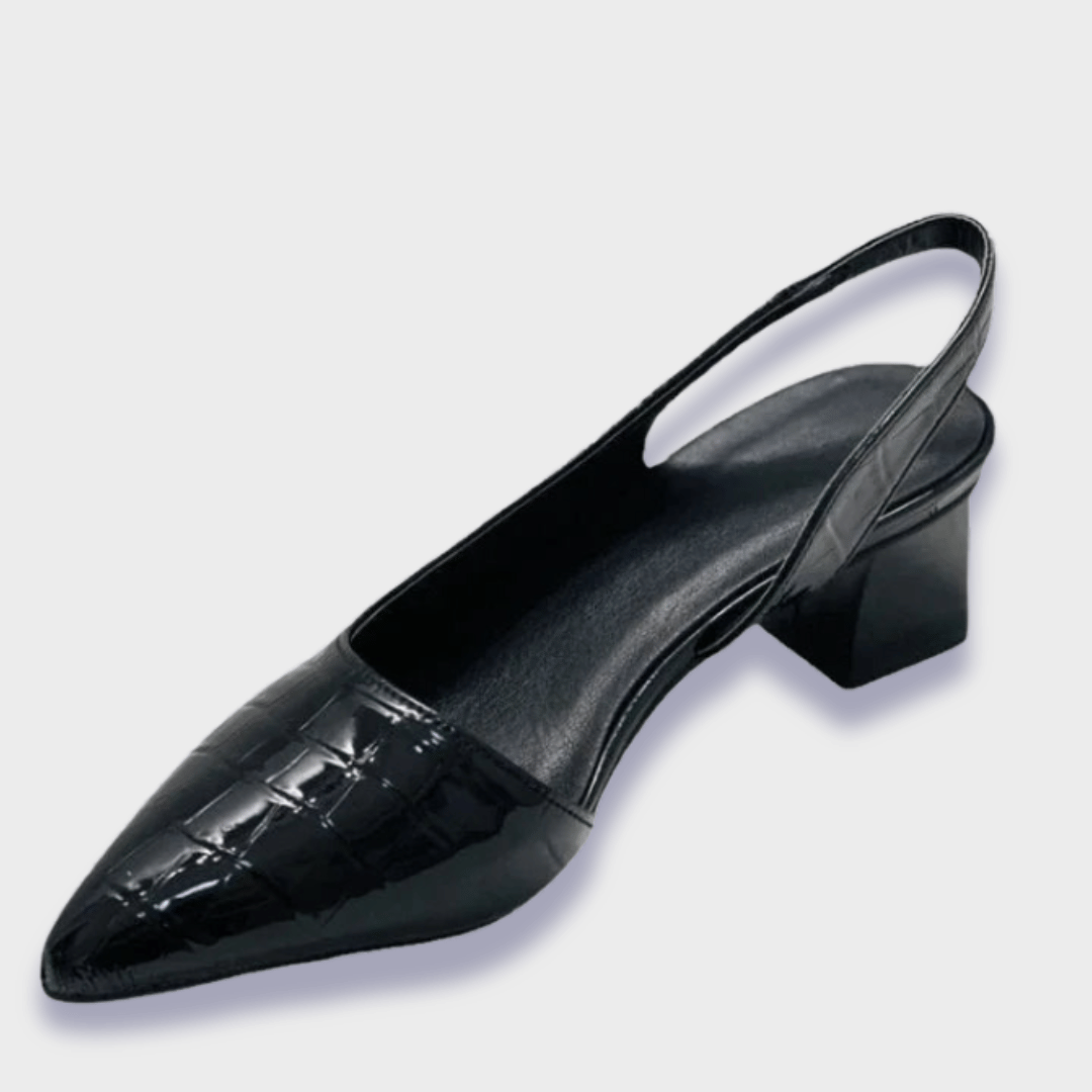 Heidi | Zapatos ortopédicos de piel sintética premium