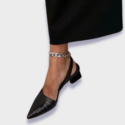 Heidi | Zapatos ortopédicos de piel sintética premium