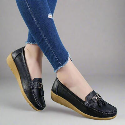Adeltraut | Zapatillas de cuero cómodas hechas a mano