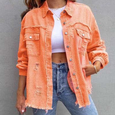 Chaqueta de Mezclilla Elisia