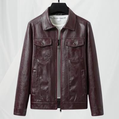 Chaqueta de piel natural