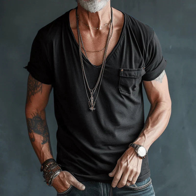 Maurice | Camiseta de cuello en V