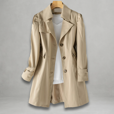 Daniela | Abrigo Trench Primaveral