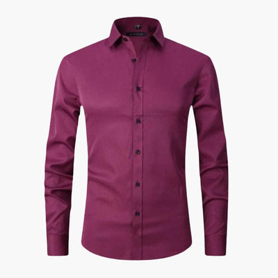 Evan | Camisa Elástica y Sin Arrugas