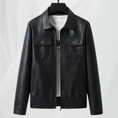 Chaqueta de piel natural