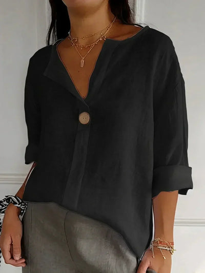 Blusa Casual de Pico Mary