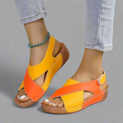 Sonnhild | Sandalias Premium Hechas a Mano en Azul Marino