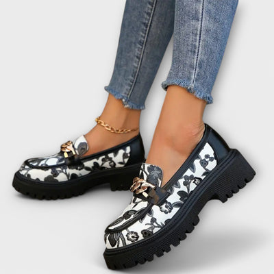 Sandra - Elegantes Mocasines Retro