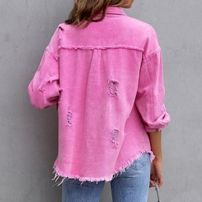 Chaqueta de Mezclilla Elisia