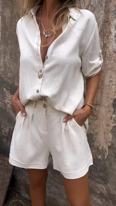 Linnea | Conjunto de lino ligero