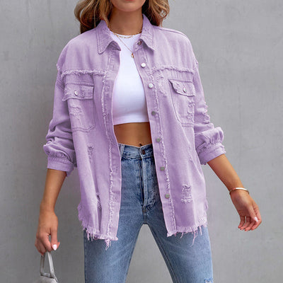 Chaqueta de Mezclilla Elisia