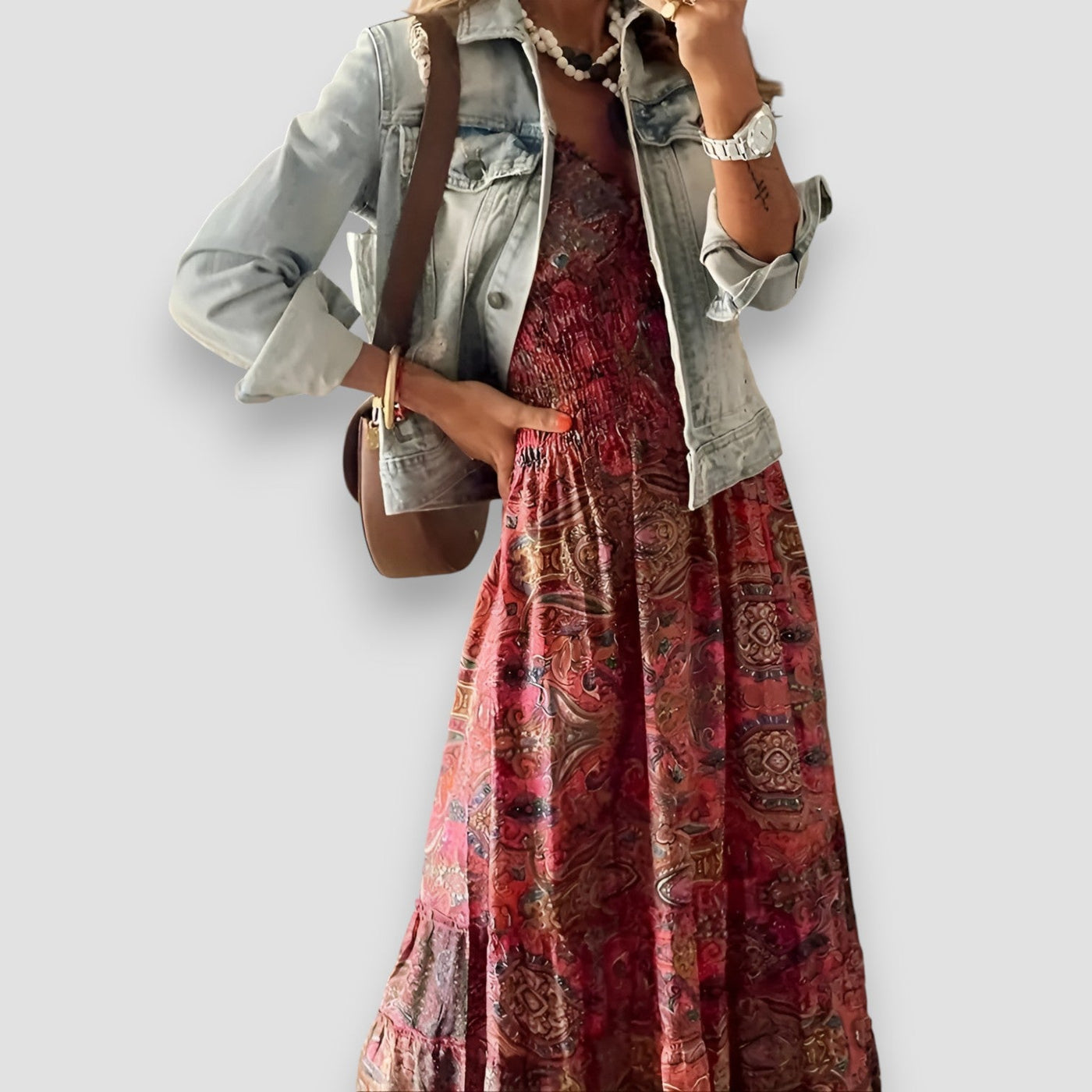 Rosy | Vestido Maxi