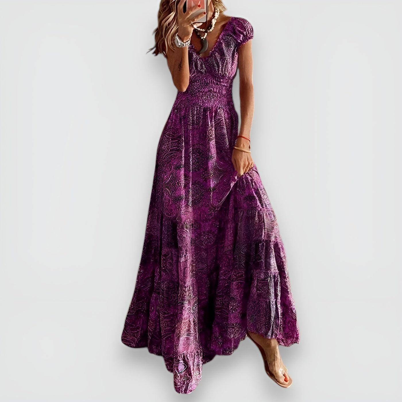 Rosy | Vestido Maxi