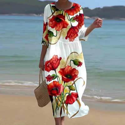 Miranda | Vestido Maxi Floral Elegante