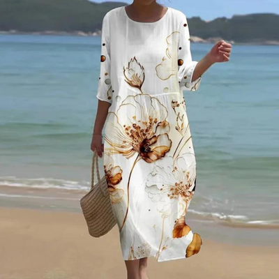 Miranda | Vestido Maxi Floral Elegante