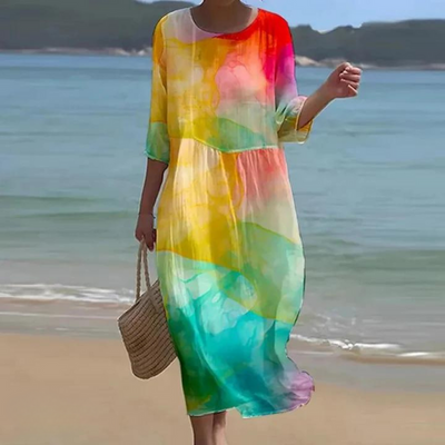 Miranda | Vestido Maxi Floral Elegante