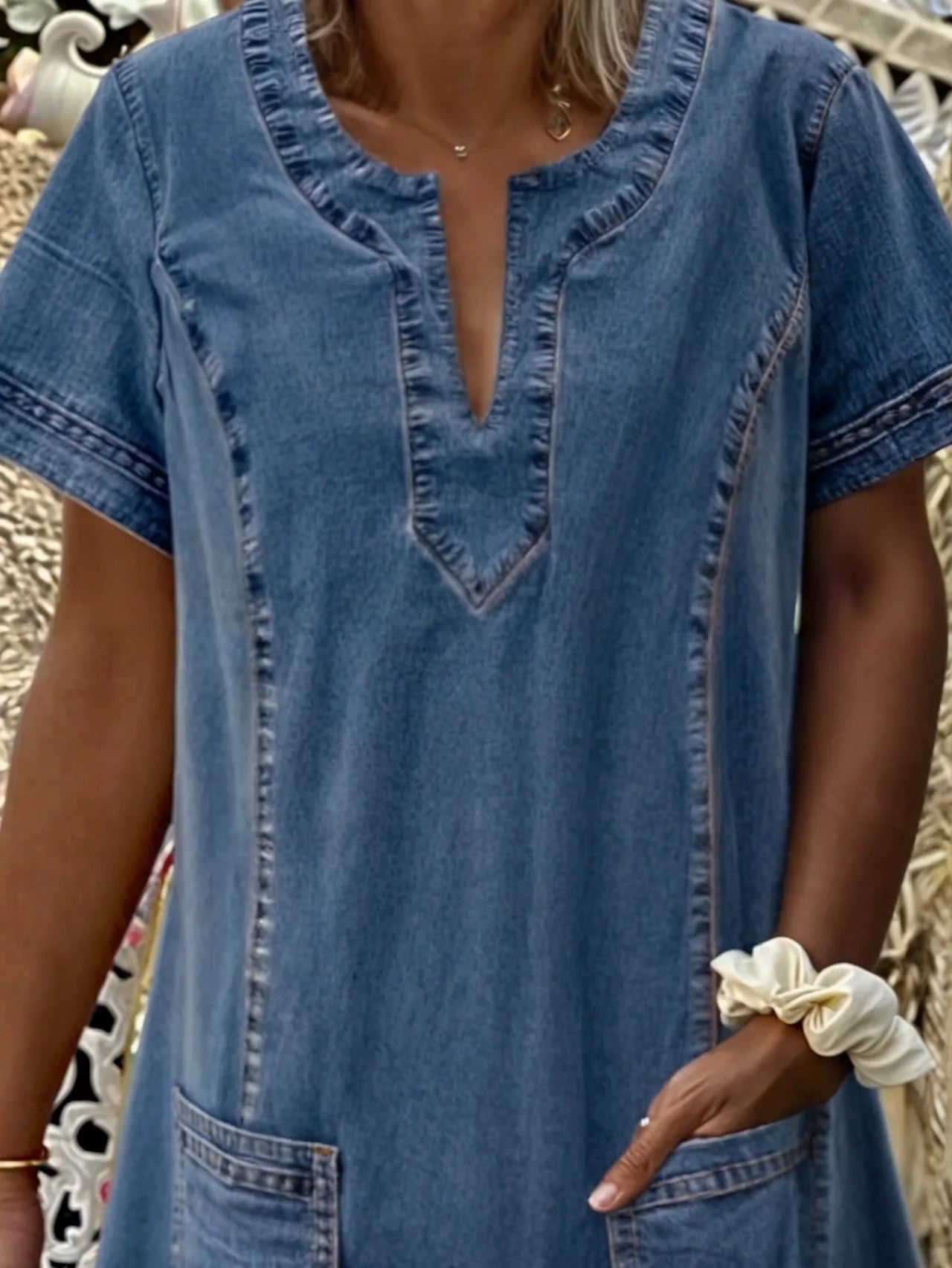 Sofia® | Vestido de Denim Suave