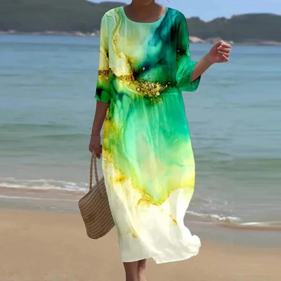 Miranda | Vestido Maxi Floral Elegante