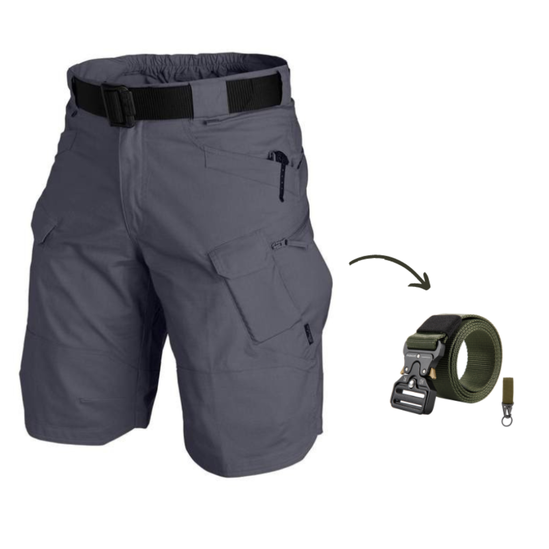 Alexander™ | Pantalones cortos multi-bolsillos con cinturón