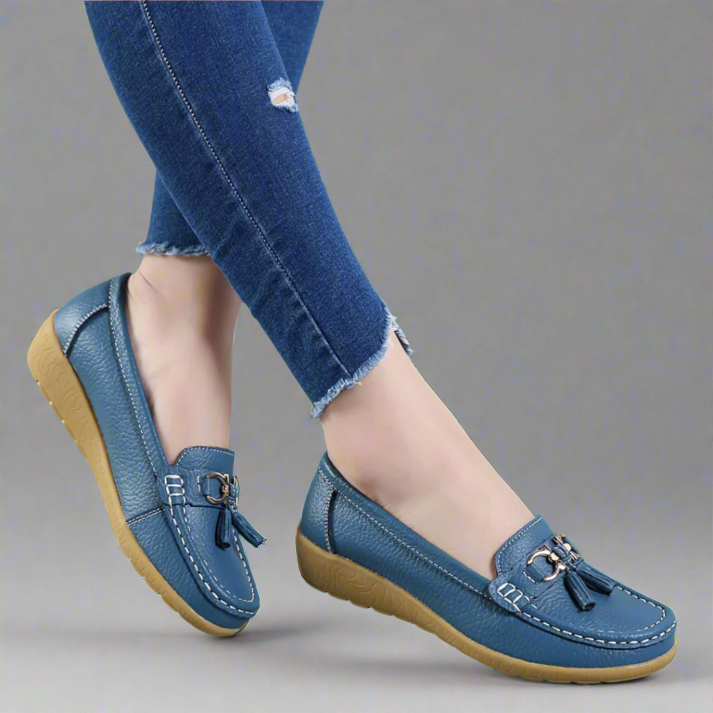 Adeltraut | Zapatillas de cuero cómodas hechas a mano