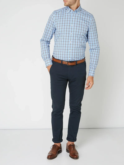 JAMES | CAMISA DE ALGODÓN A CUADROS