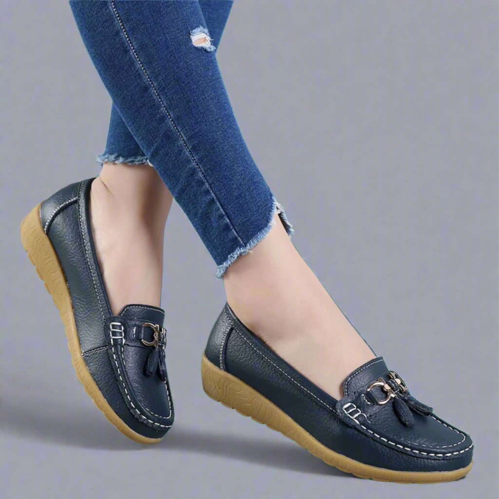 Adeltraut | Zapatillas de cuero cómodas hechas a mano