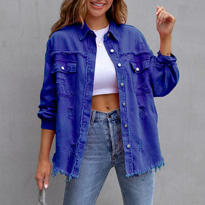 Chaqueta de Mezclilla Elisia
