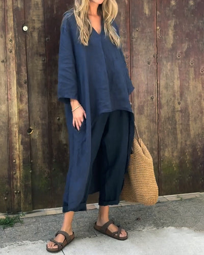 ELENA™ | Conjunto Chic de Dos Piezas con Elegancia Sin Esfuerzo y Estilo Versátil
