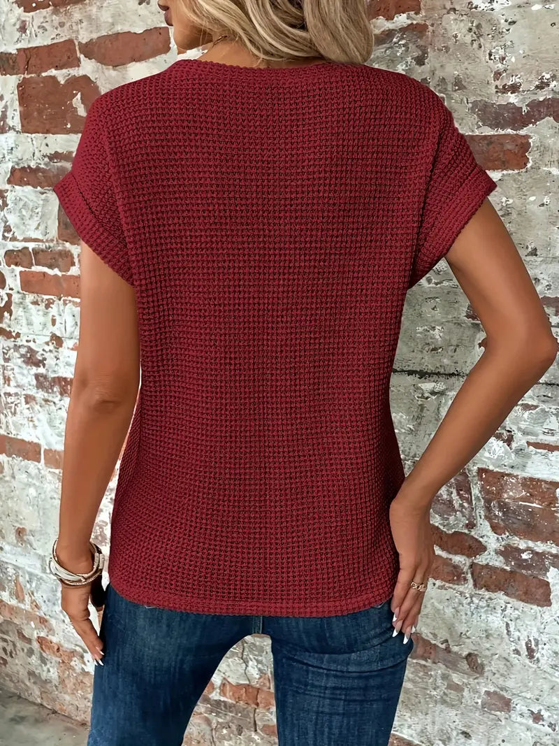 Gretel™ - Camiseta casual de manga corta