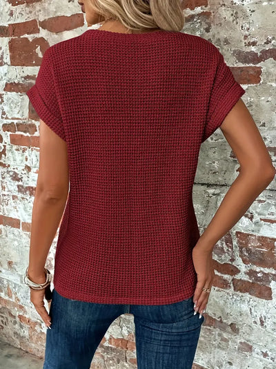 Gretel™ - Camiseta casual de manga corta