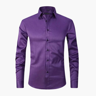 Evan | Camisa Elástica y Sin Arrugas