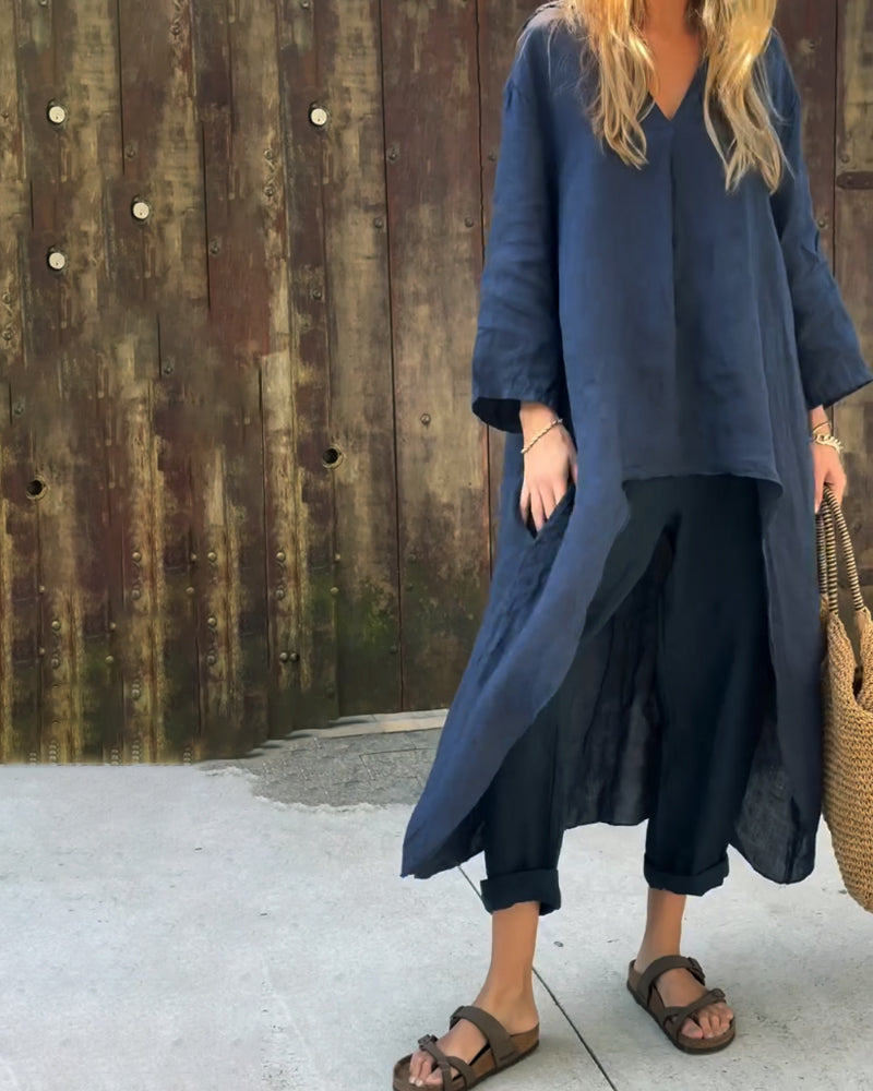 ELENA™ | Conjunto Chic de Dos Piezas con Elegancia Sin Esfuerzo y Estilo Versátil