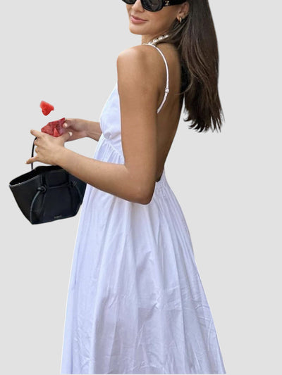 Hanka | Vestido de Espalda Descubierta