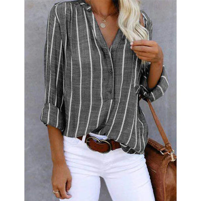 Blusas Oversized a Rayas