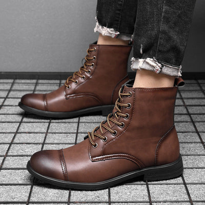 Claude | Botines de cuero auténtico