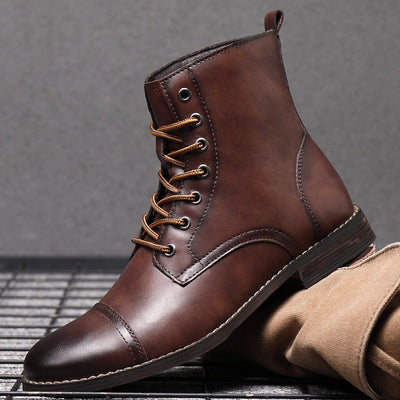 Claude | Botines de cuero auténtico