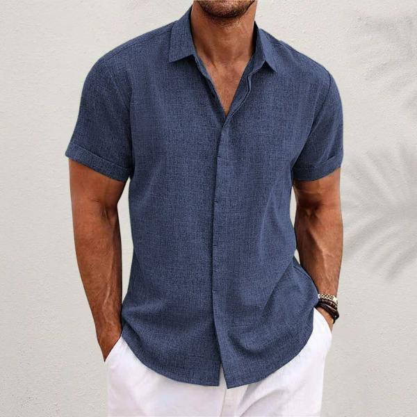 Aleandro™ | Camisa de Lino Clásica