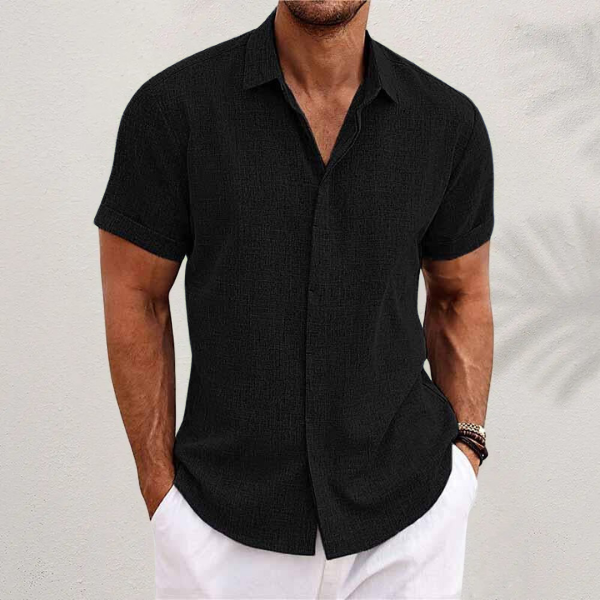 Aleandro™ | Camisa de Lino Clásica