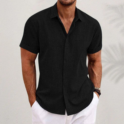 Aleandro™ | Camisa de Lino Clásica