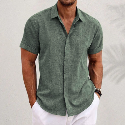 Aleandro™ | Camisa de Lino Clásica