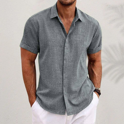 Aleandro™ | Camisa de Lino Clásica