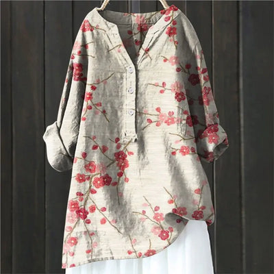 JULIETTE | BLUSA CON IMPRESIÓN FLORAL