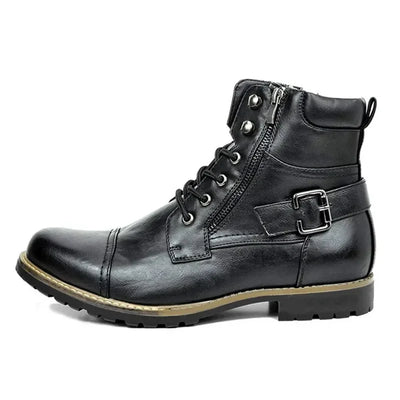 Damon | Botines de cuero con cordones