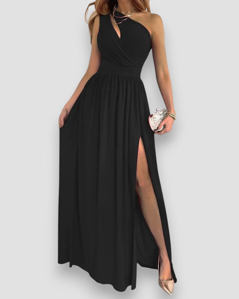Monica | Vestido de un solo hombro
