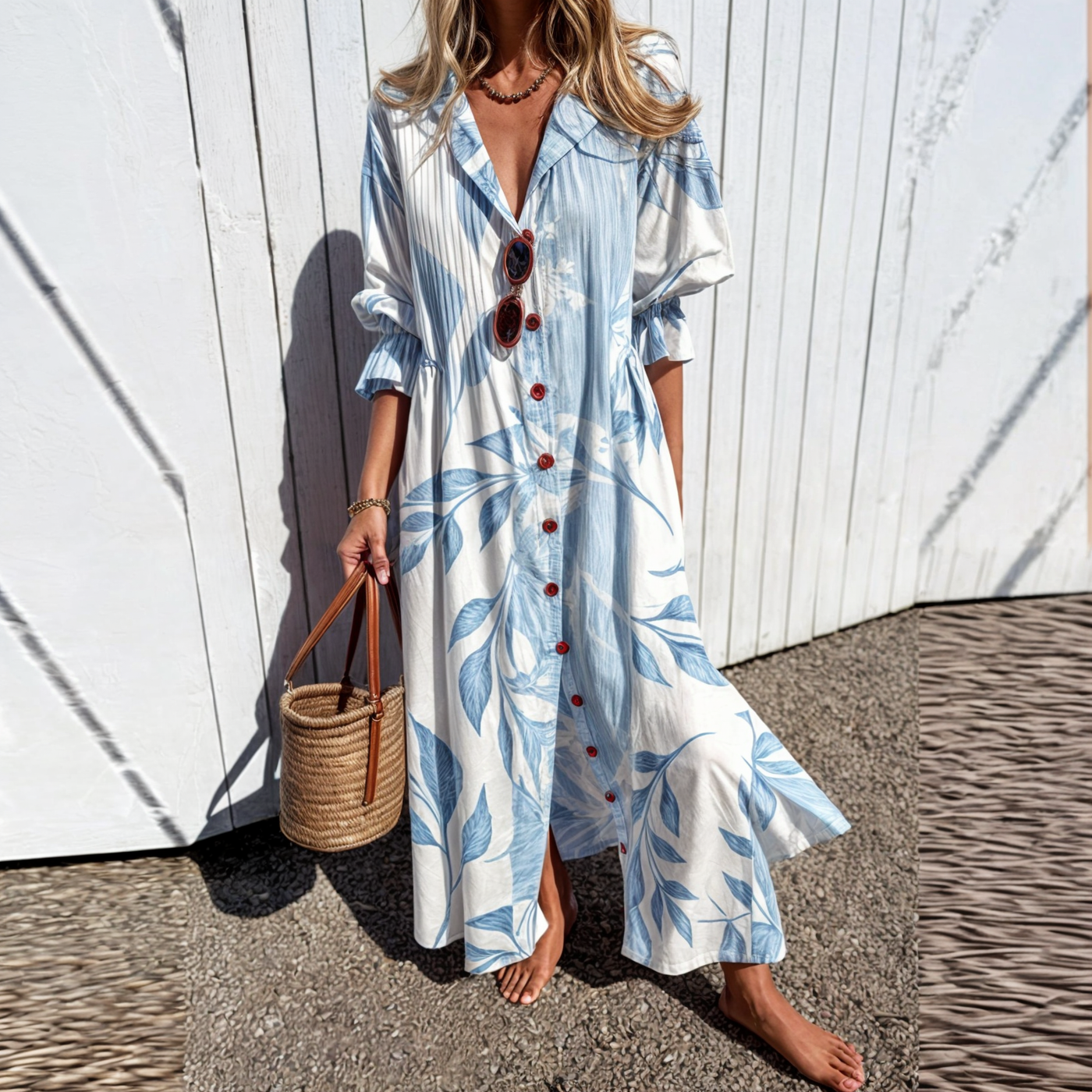 Marina - Vestido Transpirable de Primavera/Verano