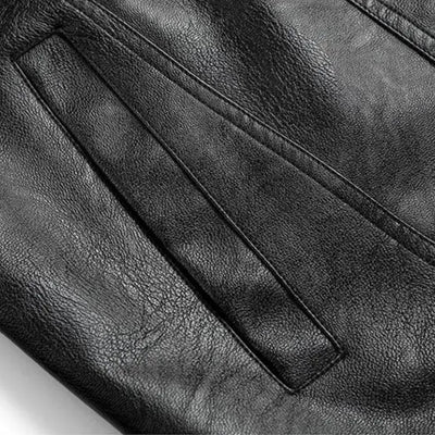 Chaqueta de piel natural